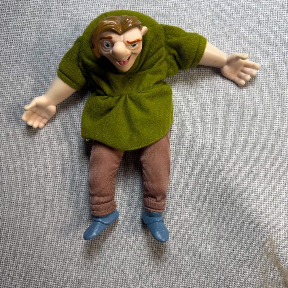 Vintage Disney Hunchback of Notre Dame Quasimodo Plush Figure 1996 Toy
